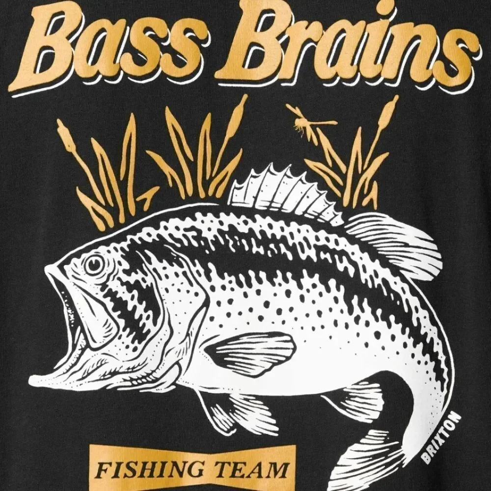 Brixton Bass Brains Fishing Team T-Shirt